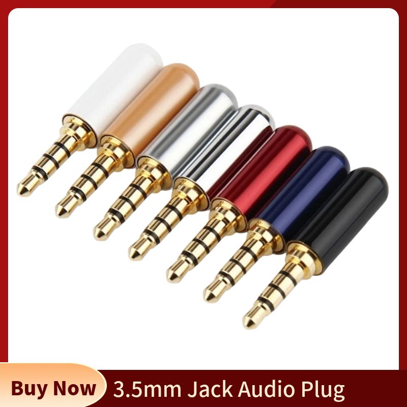 Audiophile Headphone Wired - Аудиоразъем 3,5 мм, 4-контактный, для наушников,