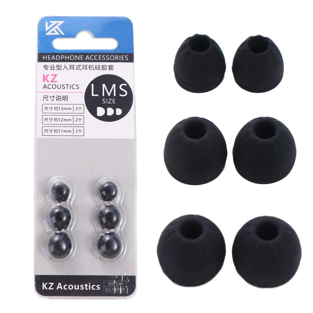 Earphone Foam Tip - 6 шт., силиконовые насадки для наушников