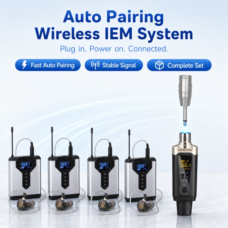 Беспроводная система IEM: 1 пе – обзор и цена In Ear Monitor Iem