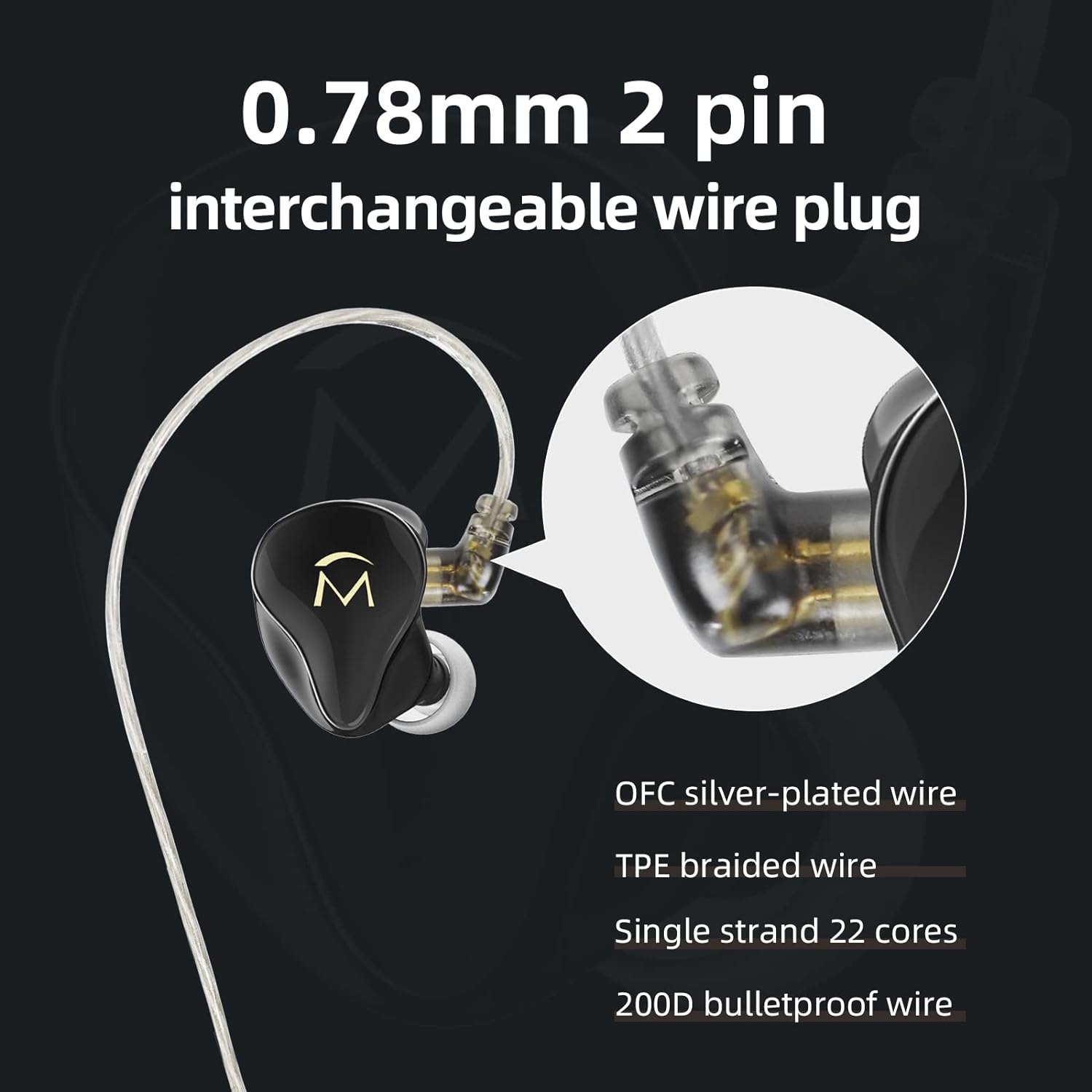 Наушники-вкладыши SHANLING Myr – обзор и цена In Ear Monitor Iem