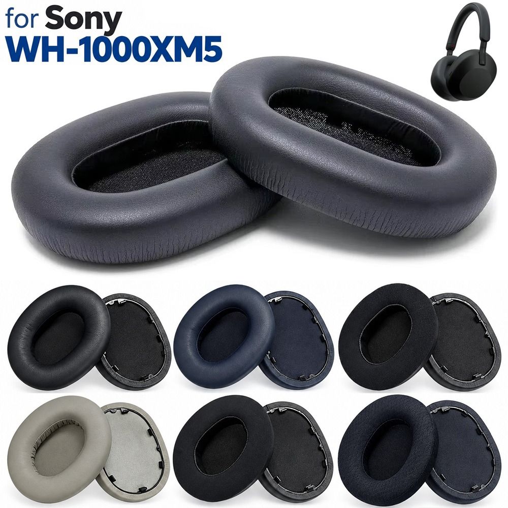 Новые мягкие амбушюры из пены  – обзор и цена Sony Headphone Wh-1000Xm5