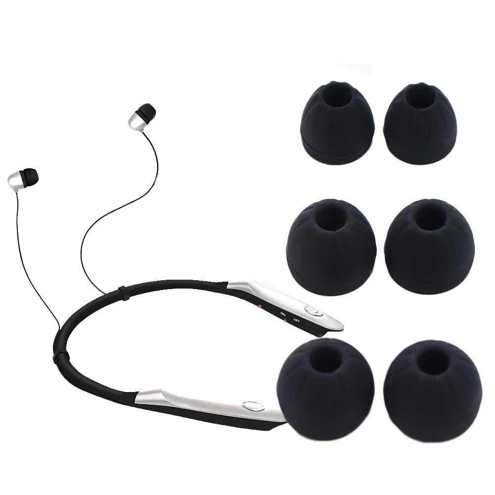 6 шт., силиконовые насадки для – обзор и цена Earphone Foam Tip